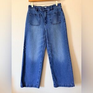 LOFT wide leg jeans